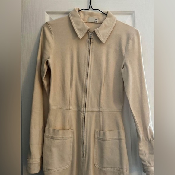 Wilfred cream jumpsuit size 0 (aritizia) - Picture 2 of 3